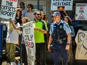 Protesters Blockade Coal Company Office