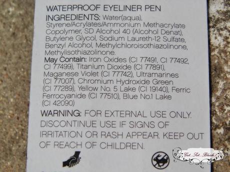 e.l.f. Essential Waterproof Eyeliner Pen in Ash 7305 - Review,Swatches,EOTD e.l.f. Essential Waterproof Eyeliner Pen in Ash 7305 - Review,Swatches,EOTD