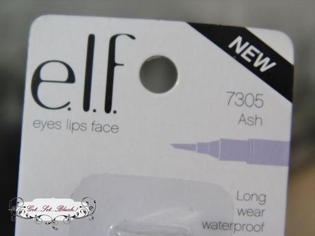 e.l.f. Essential Waterproof Eyeliner Pen in Ash 7305 - Review,Swatches,EOTD e.l.f. Essential Waterproof Eyeliner Pen in Ash 7305 - Review,Swatches,EOTD
