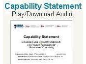 Marketing Your Business Government with Capability Statement