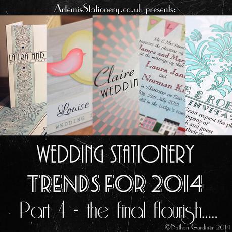 Wedding stationery trends for 2014