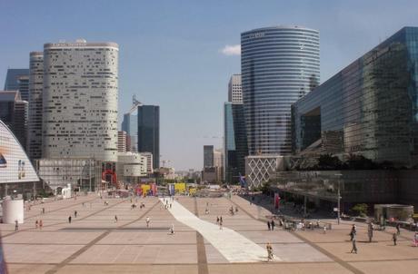 La Defense the Business district of Paris ..July 2013