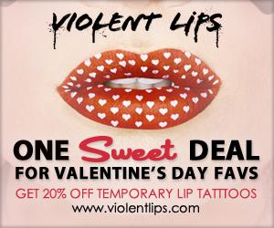 Violentlips.com Valentine's Day Sale