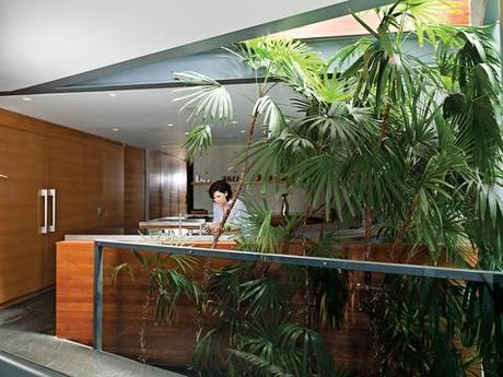 renovated Ray Kappe bungalow in Manhattan Beach interior kitchen 