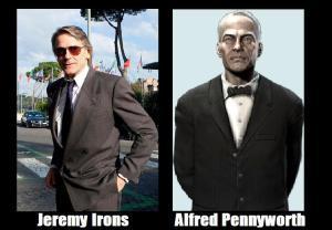 Bat-Man Movie Fan Cast - Alfred Pennyworth - Jeremy Irons