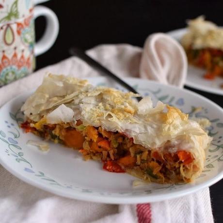 Austrian Vegetable Strudel