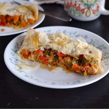 Austrian Vegetable Strudel