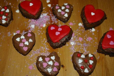 Toddler Treats; Valentines Brownies!