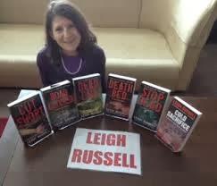 DEATH BED BY LEIGH RUSSELL- REVIEW AND THE FIRST EVER INTERVIEW WITH GERALDINE STEEL!!!