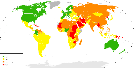 Trafficking In Persons Report Map 2010