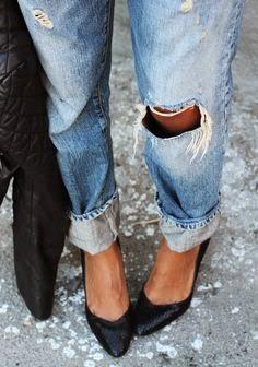 PINspiration: Distressed Denim