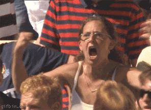 Reaction GIF: scream, angry