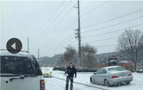 Chick-fil-a feeds people during Atlanta snowstorm