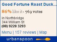 Good Fortune Roast Duck House on Urbanspoon