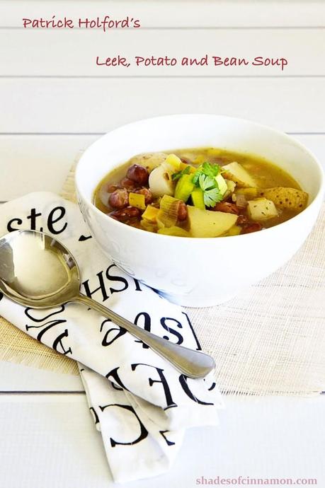 Leek potato and bean soup