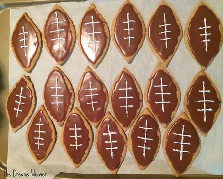 Touchdown Football Cookies~ The Dreams Weaver