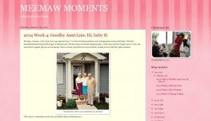 Indiana Blogs: Meemaw Moments