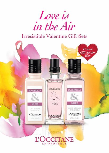 L'OCCITANE brings to you specially crafted gift sets for your Valentine from the Perfume Capital of the World