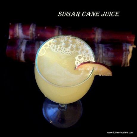 Sugar cane juice recipe , Karumbu juice recipe