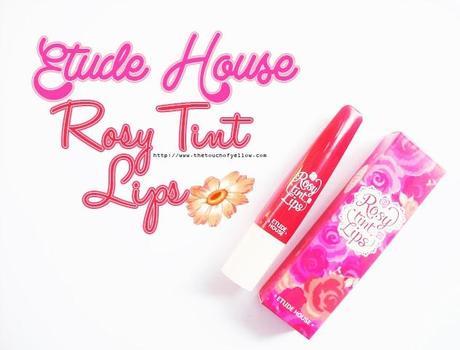 REVIEW | Etude House Rosy Tint Lips #8 After Blossom