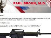 Georgia Congressman Paul Broun Offers Assault Rifle Supporters