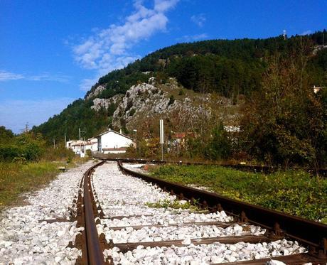 Train travel through Molise is a relaxing way to explore the countryside.