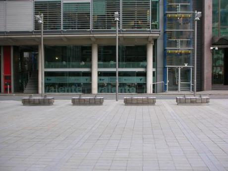 Fenchurch Place Bench, Paving and Lighting