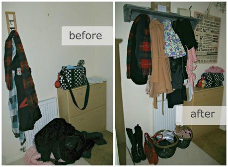 Hallway Makeover; Before & After!