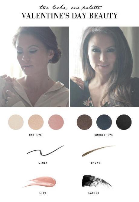 small-shop-Erika-Brechtel-valentines-day-beauty-two-looks-one-palette-hourglass-cosmetics VALENTINE’S DAY BEAUTY Two Looks, One Palette