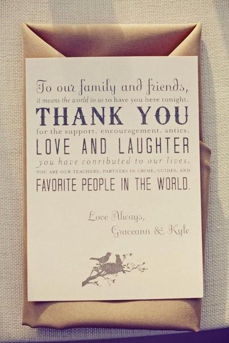 2013-14 Wedding Stationery Trend: Thank You Cards