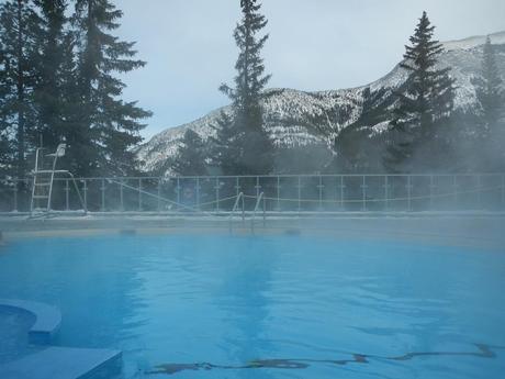 Amazing view from Banff Hot Springs