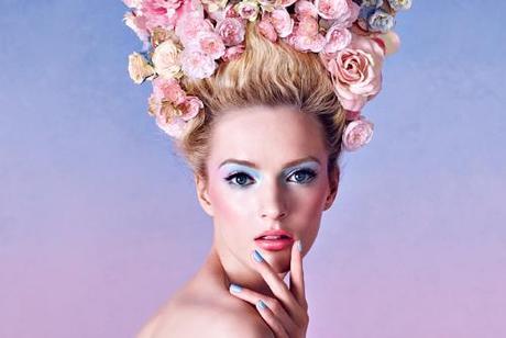 Spring 2014 make-up is blooming in pastels