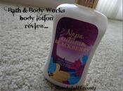 Bath Body Works Napa Autumn Blackberry Lotion Review.