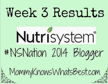 Week 3 on Nutrisystem | Results #NSNation #Spon