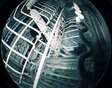 inside dishwasher