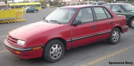 Maroon Dodge Shadow