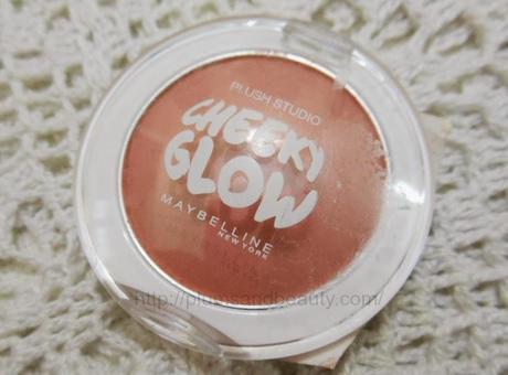 Maybelline Cheeky Glow Blush Creamy Cinnamon ~ Review, Swatch, FOTD