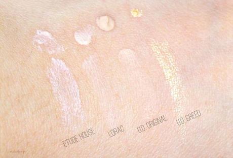 Eye Primer Showdown: Etude House, Lorac, Urban Decay