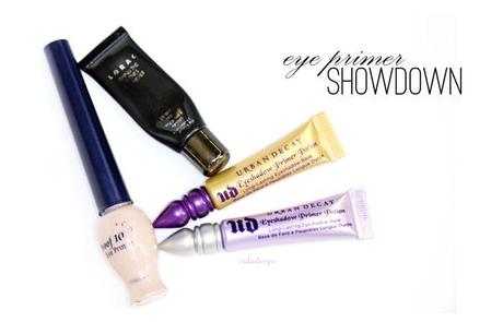 Eye Primer Showdown: Etude House, Lorac, Urban Decay