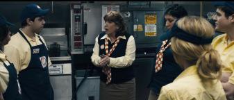 Compliance (2012) Pep talk before work