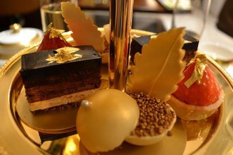 24 Karat Gold Afternoon Tea Cakes