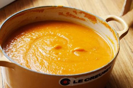 Red Lentil, Pumpkin and Tomato Soup