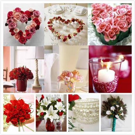 wedding flowers valentine's day