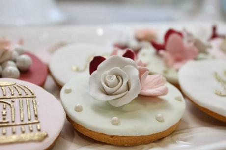 Beautiful Roses and Birdcages Themed  Dessert Table by Cakes by Joanne Charmand