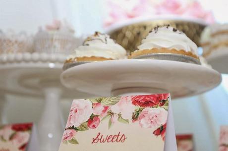 Beautiful Roses and Birdcages Themed  Dessert Table by Cakes by Joanne Charmand