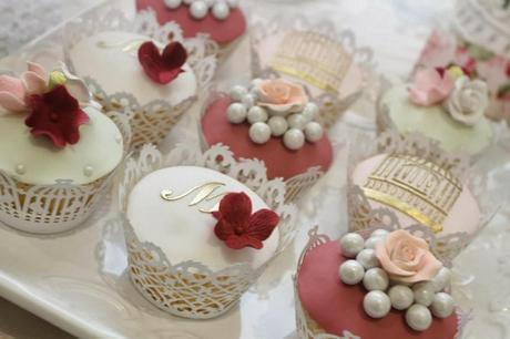 Beautiful Roses and Birdcages Themed  Dessert Table by Cakes by Joanne Charmand