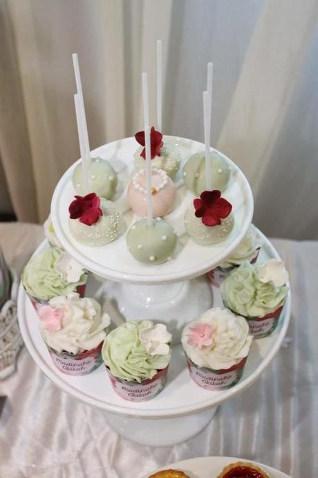 Beautiful Roses and Birdcages Themed  Dessert Table by Cakes by Joanne Charmand