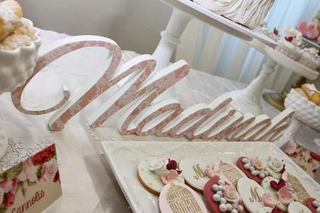 Beautiful Roses and Birdcages Themed  Dessert Table by Cakes by Joanne Charmand