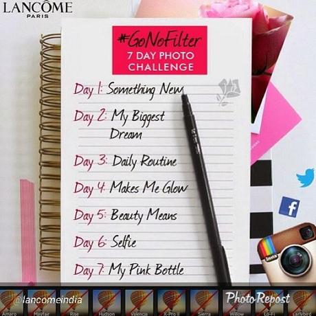 ♥ GoNoFilter InstaChallenge by Lancome India ♥