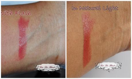 Chambor Silk Touch Lipstick - Silk Flame 660 Review,Swatches,LOTD